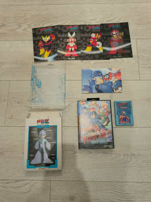 Sega Mega Drive: Mega Man The Wily Wars ( Retrobit CIB)