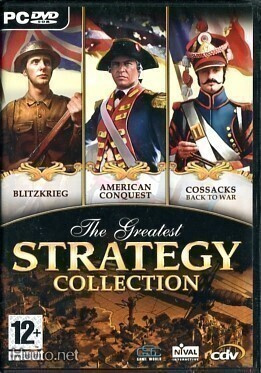 * The Greatest Strategy Collection 3 peliä PC Uusi/Muoveissa