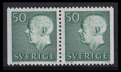 Ruotsi 598DD ** Gustaf VI 50 öre (1968)