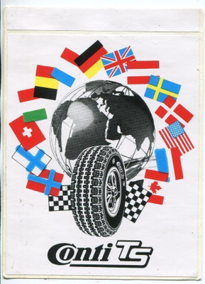 Retro - Vanha tarra - Conti TS