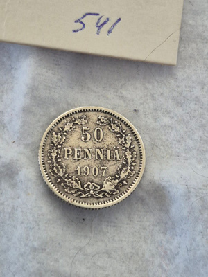 50 penniä 1907, Suomi