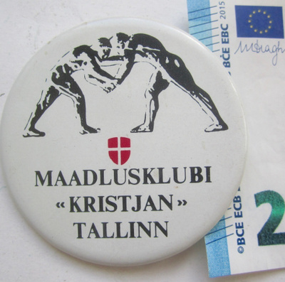 VANHA Merkki CCCP Viro Eesti Painiklubi Kristjan Tallinna