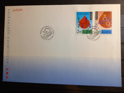 ÅLAND EPK FDC 3/1994: Eurooppamerkit sarja