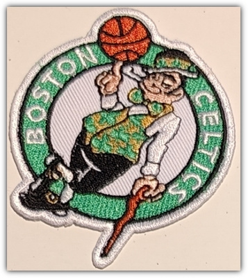NBA - Boston Celtics -kangasmerkki / hihamerkki