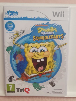 Wii : Spongebob Squarepants Squigglepants ( CIB )