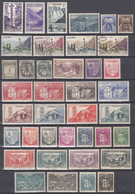 ANDORRA wanhaa 1931-1965