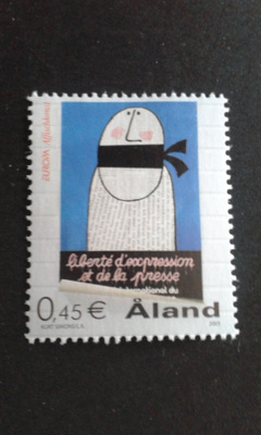 åland 2003 julistetaide 0,45€**