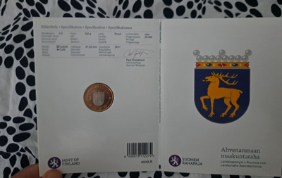 Ahvenanmaa 5e 2011 proof