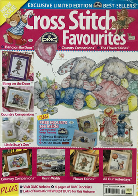 Ristipistolehti Cross Stitch DMC Favorites