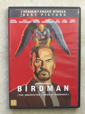 Birdman, DVD. Michael Keaton
