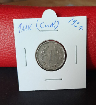 1 "nikkelimarkka" 1937