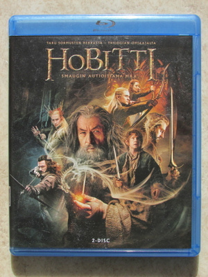 Hobitti - Smaugin autioittama maa, 2 blu-ray.