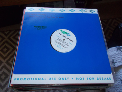 12" PROMO VINYYLI BRITNEY SPEARS ** DON'T LET ME BE THE LAST
