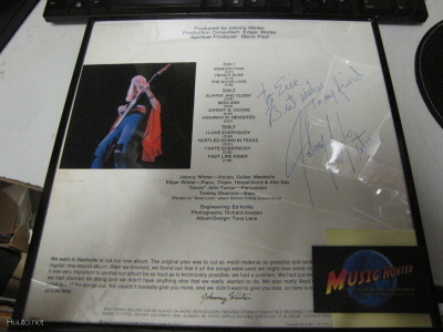 JOHNNY WINTER - SECOND WINTER LP:N KANSI NIMMARILLA (W)
