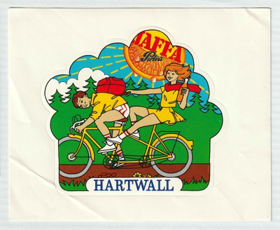 Hartwallin Pirteä Jaffa -tarra