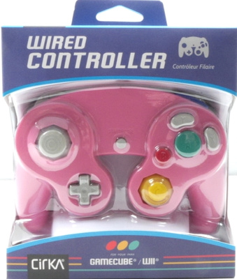 Cirka Wired Controller For Gamecube / Wii (Pink)