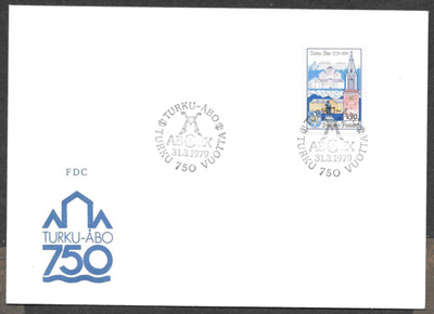 Turku - Turun postimerkkikerho 50v 31.3.1979