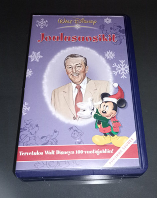WALT DISNEY JOULUSUOSIKIT VHS