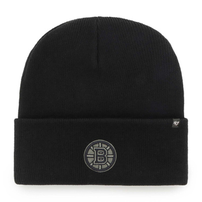 Boston Bruins - brand47 black logo NHL-pipo