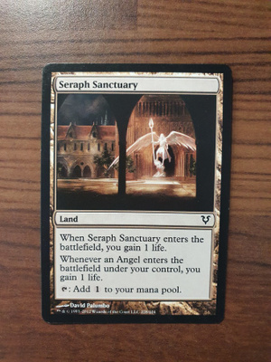 Magic the Gathering Seraph Sanctuary