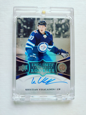 Kristian Vesalainen - 18-19 Exquisite Rookies Auto /199