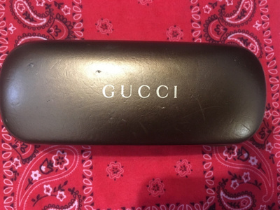 GUCCI SUNGLASSES Case