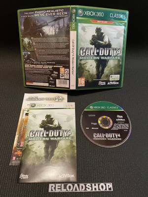 Call of Duty 4 Modern Warfare CLASSICS - Nordic XBOX 360 CiB