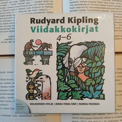 Rudyard Kipling - Viidakkokirjat 4-6 (äänikirja, CD)