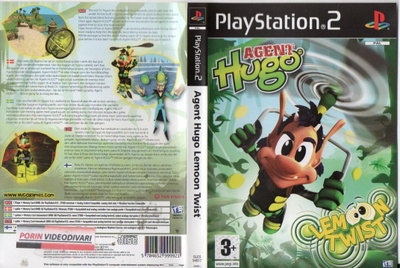 Agent Hugo lemoon twist (49 277) k PS2 tasohyppely,seik