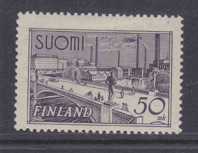 M30  1942  50  mk liimakkeellisena.