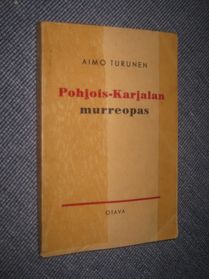 Pohjois-Karjalan murreopas  Turunen, Aimo 