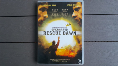 DVD: Operaatio Rescue Dawn (Christian Bale, Steve Zahn 2006)