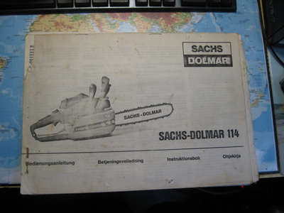 käyttöohje Sachs-Dolmar 114