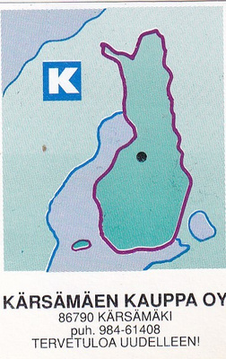 Kärsämäki, Kärsämeän Kauppa,  Kesko, Kartta 5/6