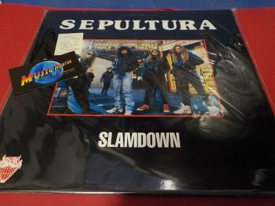 SEPULTURA - SLAMDOWN EX+/EX LP