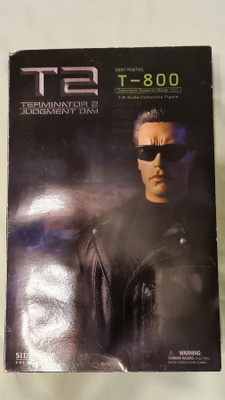 SIDESHOW Termintor T800 30cm figure - HEAD HUNTER STORE.