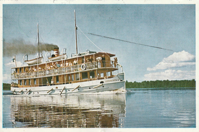 LAIVAKORTTI - S/S LEPPÄVIRTA II