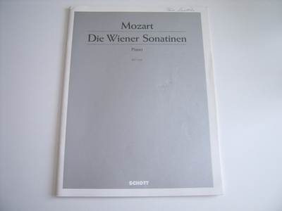 Mozart, DIE WIENER SONATINEN, piano