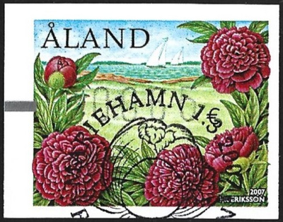 Åland 2007 Tarhapioni FRAMA 0,85 € epl LaPe ATM Å 19