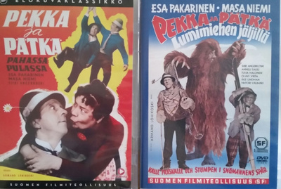 PEKKA JA PÄTKÄ PAHASSA PULASSA+LUMIMIEHEN JÄLJILLÄ -DVD