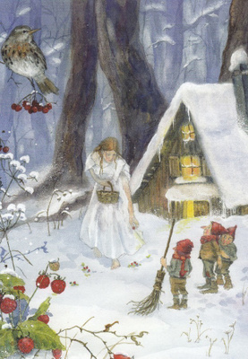 Daniela Drescher: Kolme pikkumiestä metsässä