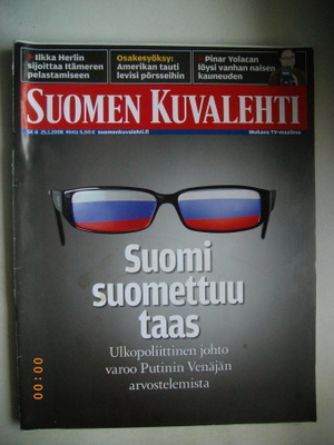 Suomen Kuvalehti Nro 4/2008. (24.6)