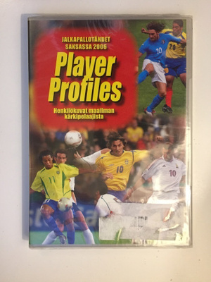 (DVD) Player Profiles - Jalkapallotähdet Saksassa 2006 -UUSI