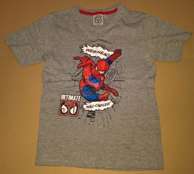 LASTEN T-PAITA SPIDER-MAN KOKO 128  MARVEL
