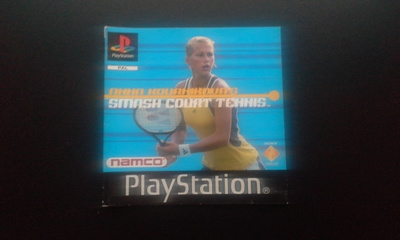 PS1: Anna Kournikova's Smash Court Tennis pelin manuaali