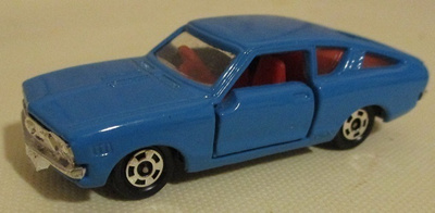 Datsun Sunny 1400 GX Coupe 1975 B210 Blue Tomica Japan 1:59