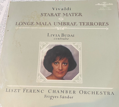 Vivaldi: Stabat Mater LP Livia Budai