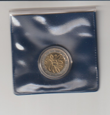 SUOMI  2004, 2 EURO, RISURAHA, UNC, alkuperäisessä kotelossa