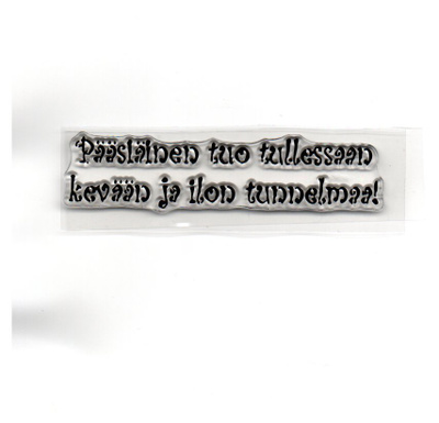 LEIMASIN "°PÄÄSIÄINEN TUO TULLESSAAN..."° /(10)