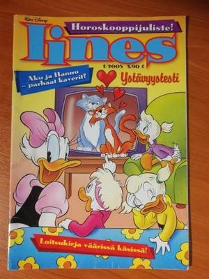 Iines lehti 2 kpl, Nro 1 ja 6 / 2005